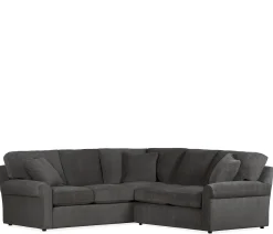Hampton 2-Piece Sectional - LAF Corner Sofa with RAF Loveseat