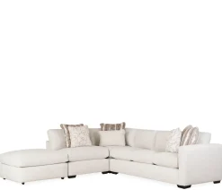 Harmony 4-Piece Sectional - RAF Sofa, Corner, Armless 1/2, Bumper