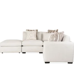 Harmony 4-Piece Sectional - RAF Sofa, Corner, Armless 1/2, Bumper