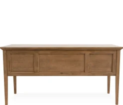Henderson 4-Drawer Desk - Pecan