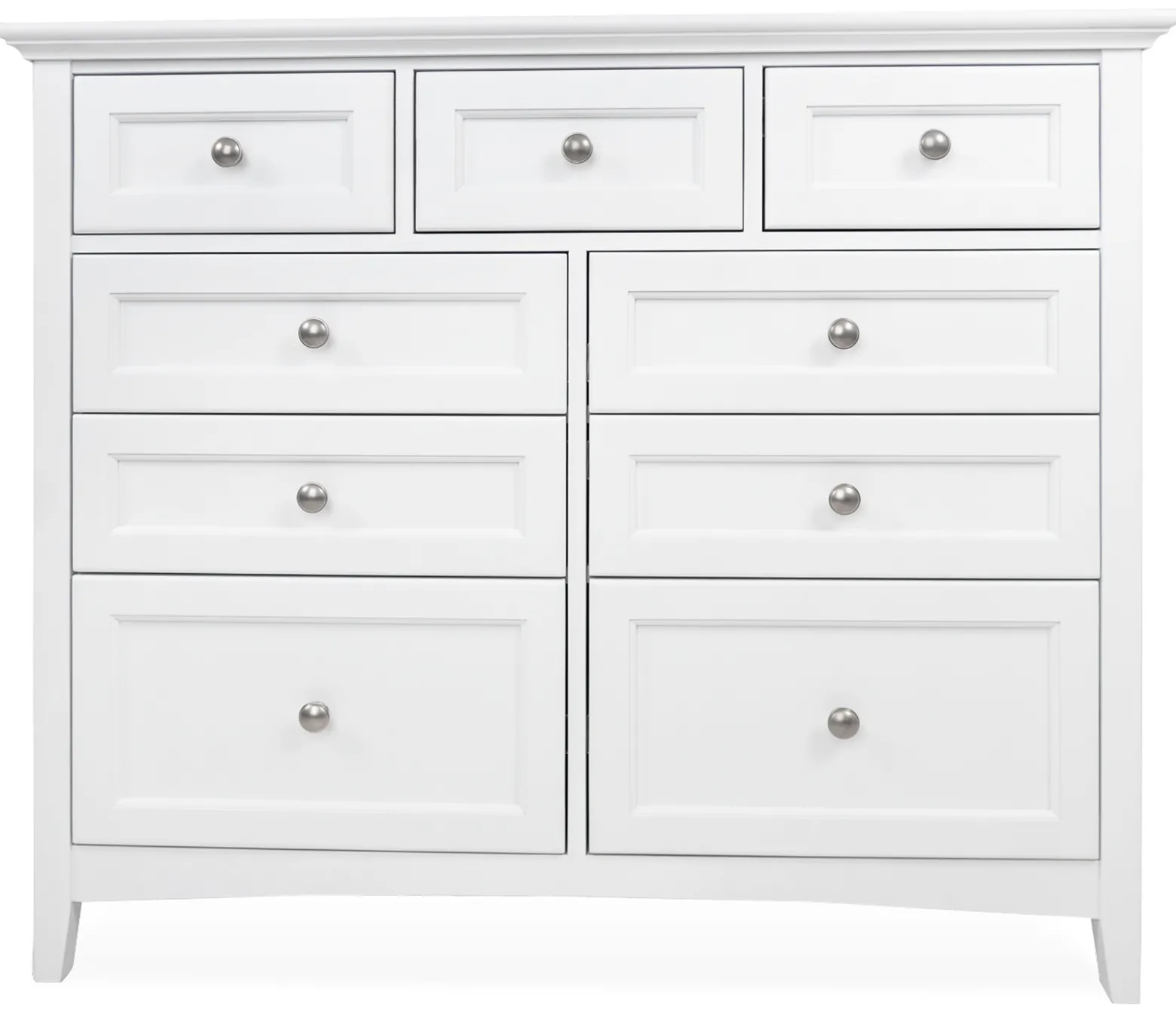 Henderson 9-Drawer Dresser - Snowbound White