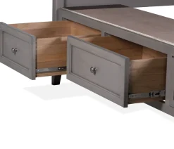 Henderson King Storage Bed- Fieldstone