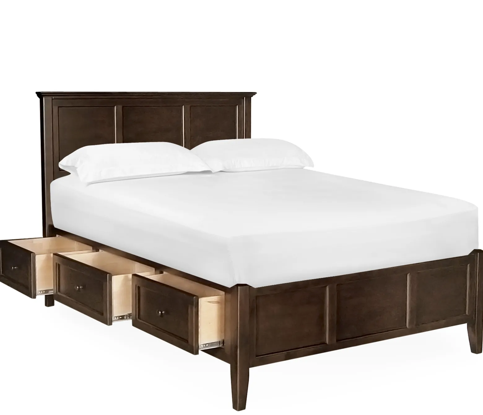 Henderson Queen Platform Storage Bed - Java