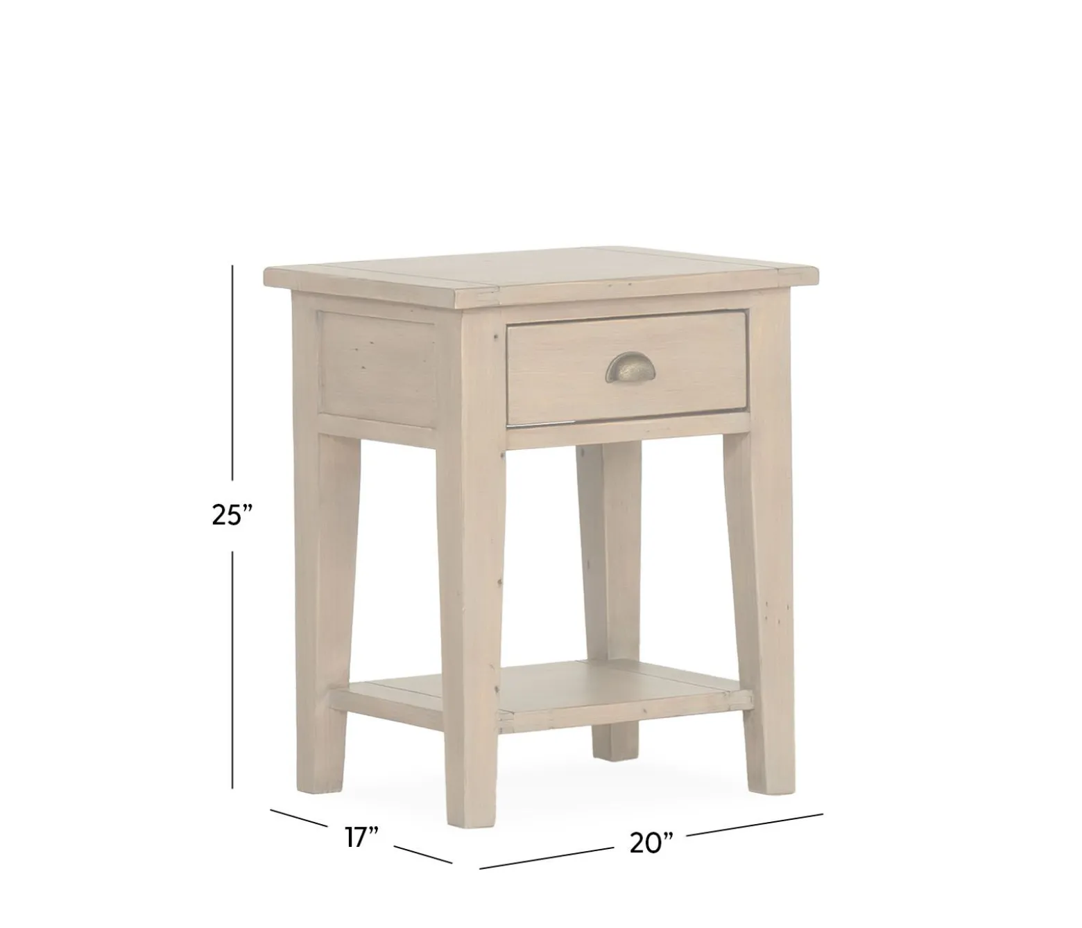 Hughes Chairside Table