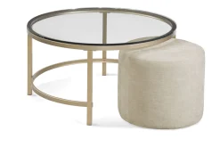 Lydia Nesting Coffee Table and Ottoman
