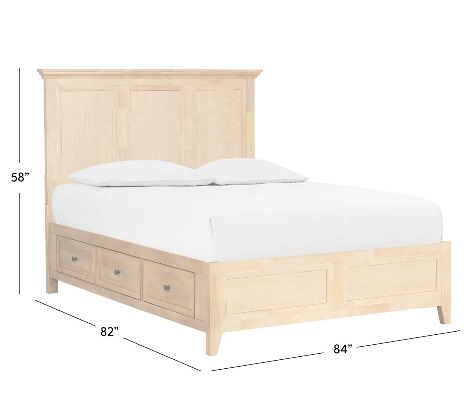 Manchester King Storage Bed