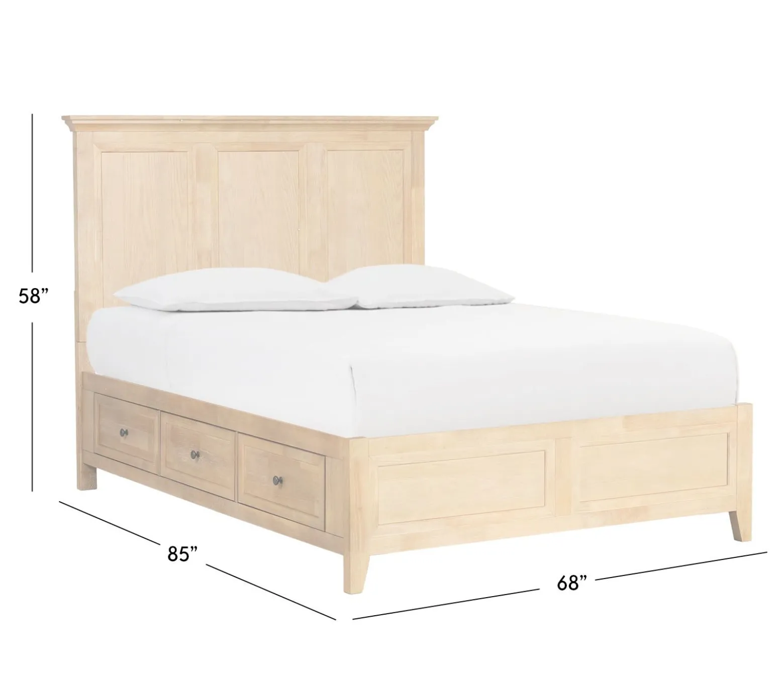 Manchester Queen Storage Bed