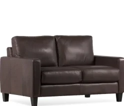 Mirabel Leather Loveseat