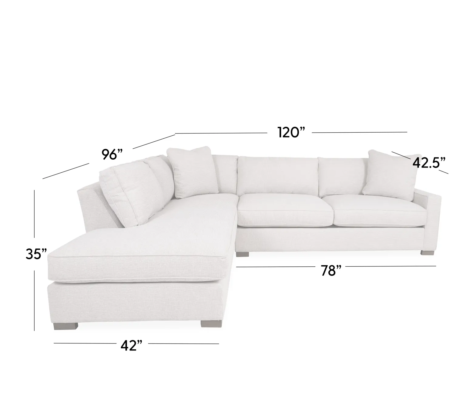 Morrison RHF Sofa & LHF Daybed