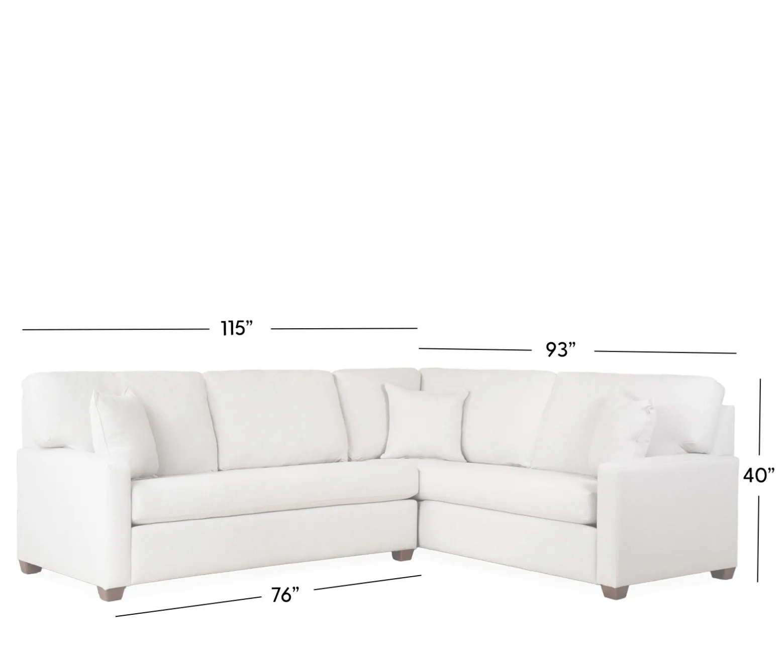 Newman 2-Piece Sectional - LHF Arm Sofa & RHF Corner Sofa