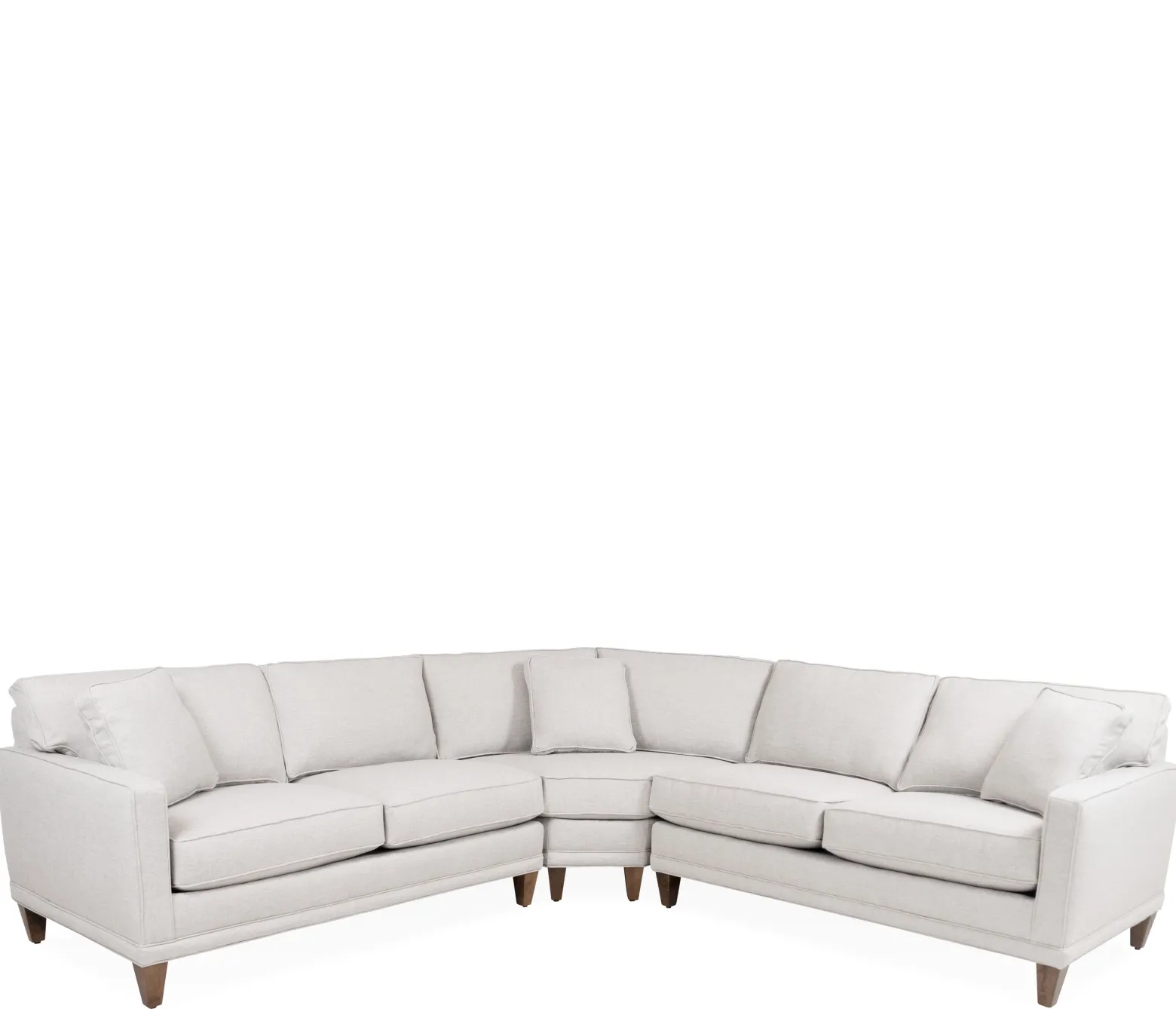 Oslo 3-Piece Sectional with 2-Seats and Wedge