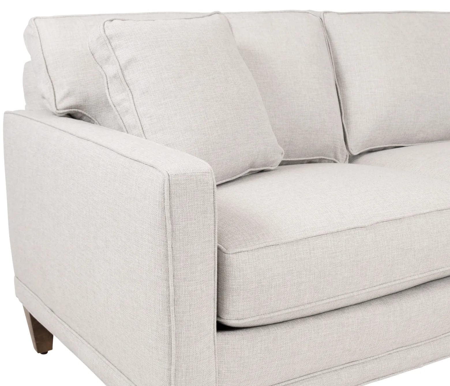 Oslo 3-Piece Sectional with 2-Seats and Wedge