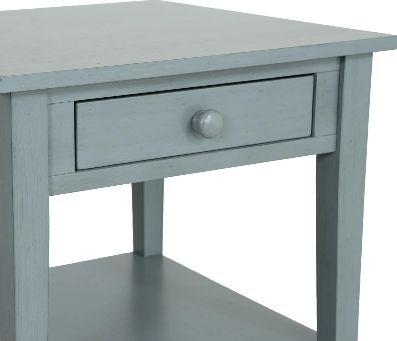 Outer Banks End Table - Ocean Blue