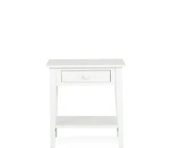 Outer Banks End Table - Pure White