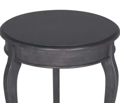 Outer Banks Round End Table - Heather Gray