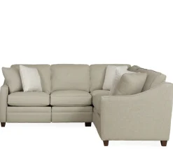 Oxford 2 PC Small Power Sectional RAF Sofa w/corner & LAF Loveseat