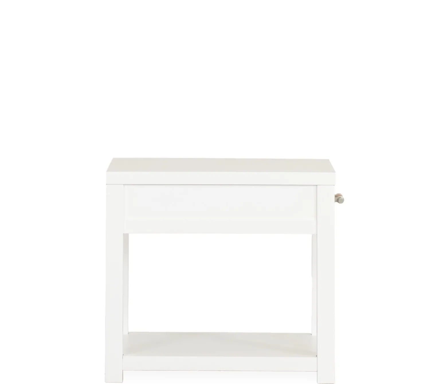 Palisades End Table - White