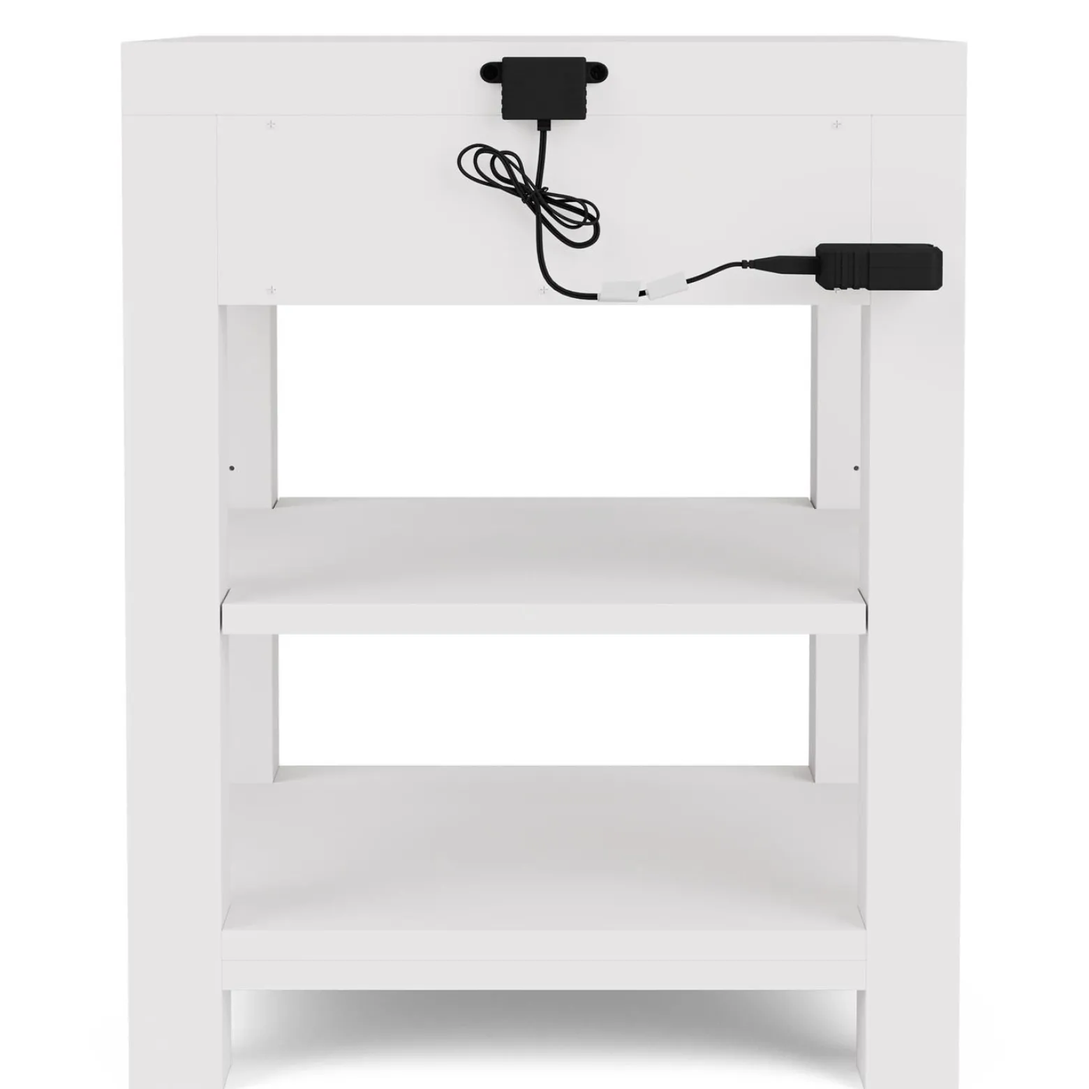 Palisades One Drawer Nightstand - White