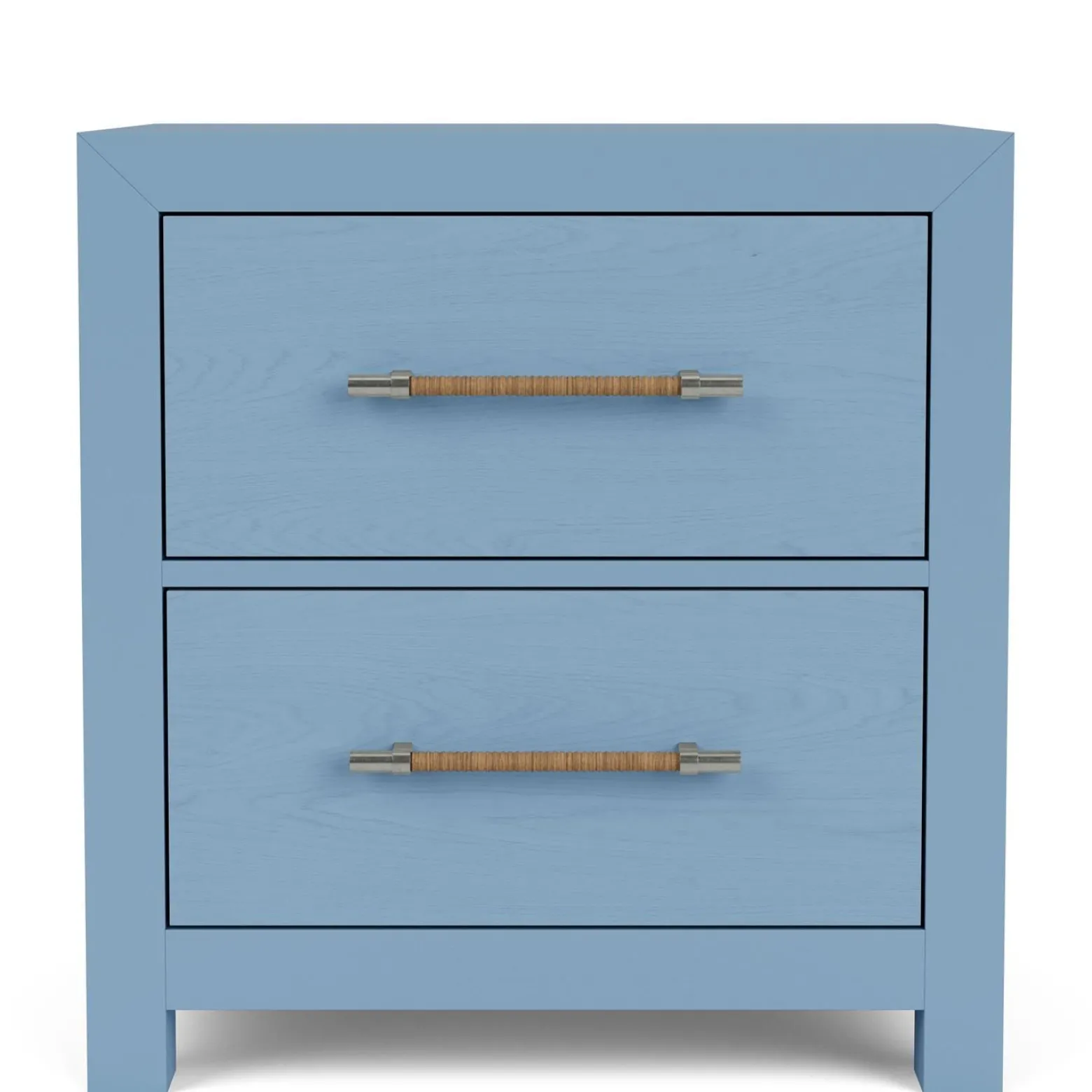 Palisades Two Drawer Nightstand - Blue