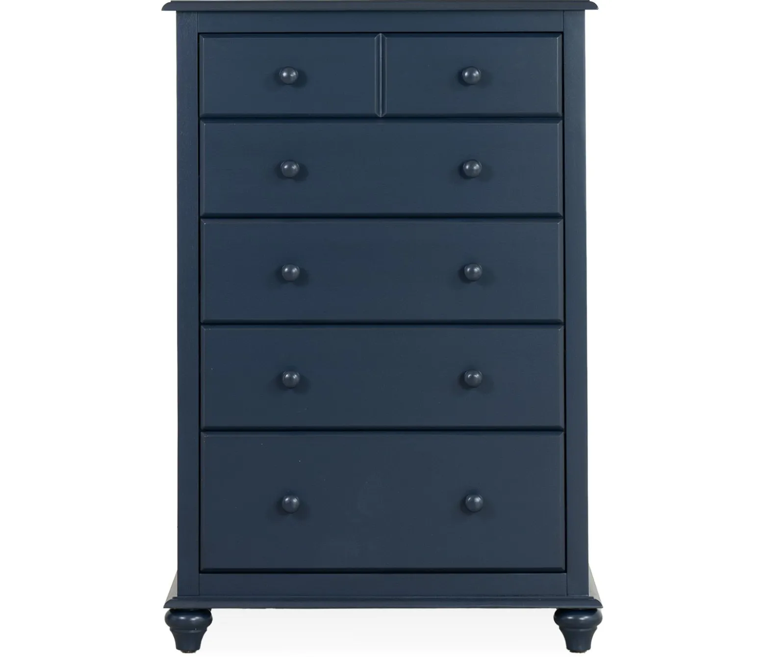 Pocasset 5-Drawer Chest - Denim