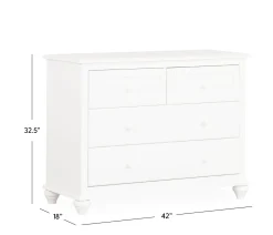 Pocasset 4-Drawer Chest - White