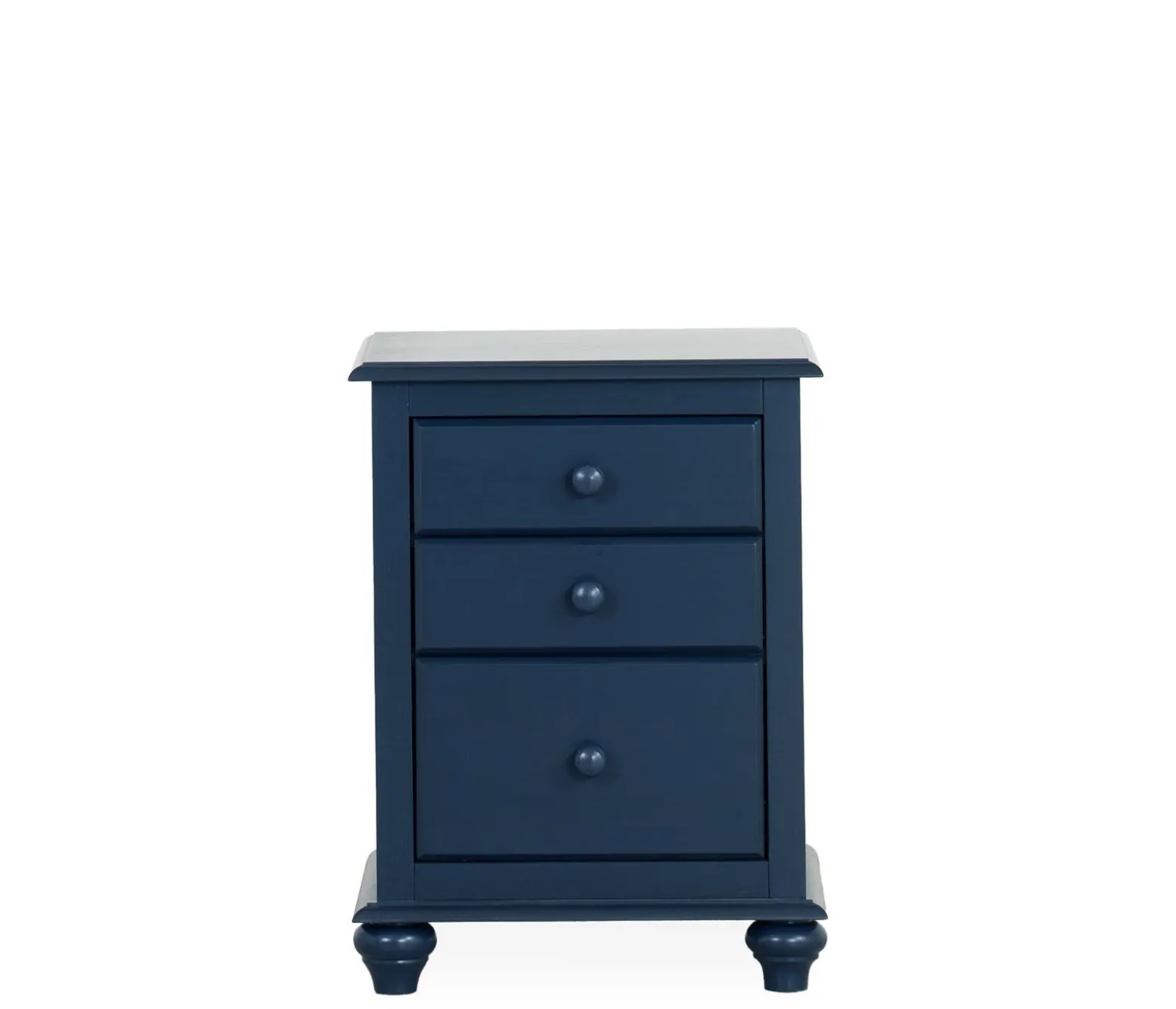 Pocasset 3-Drawer Nightstand - Denim