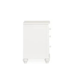 Pocasset 3-Drawer Nightstand - White