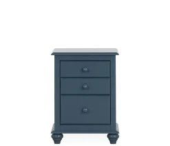 Pocasset 3-Drawer Nightstand - Celeste Navy
