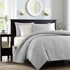 Quebec Reversible 3-Piece Coverlet Set - Full/Queen