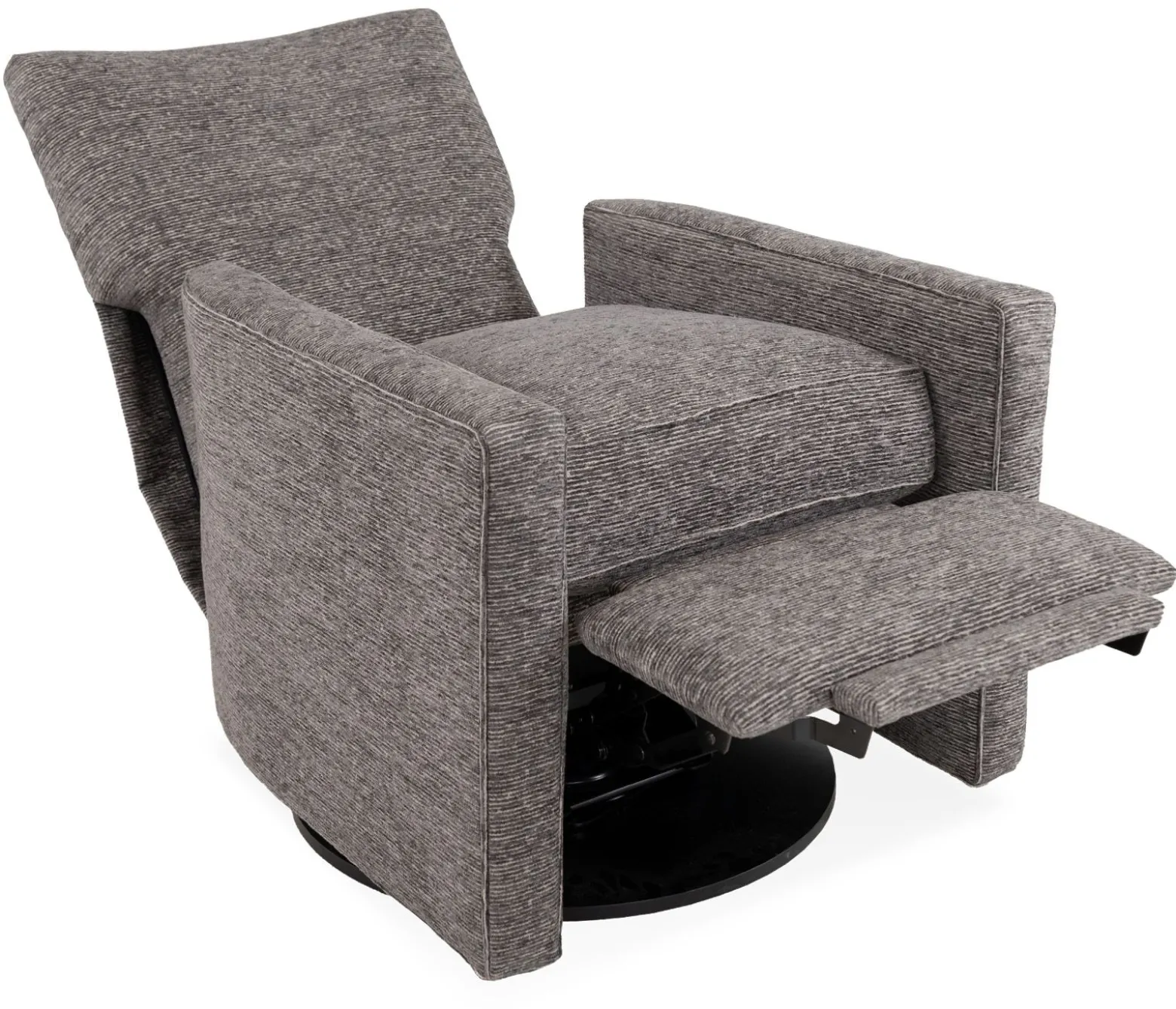 Regency Swivel Recliner - Heidi Mushroom