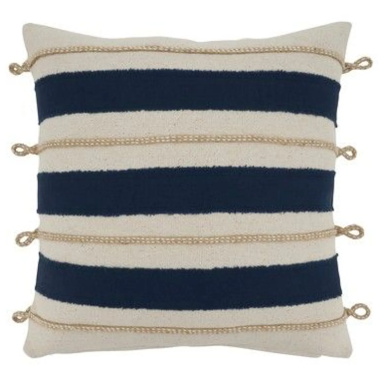 Rope Applique Pillow