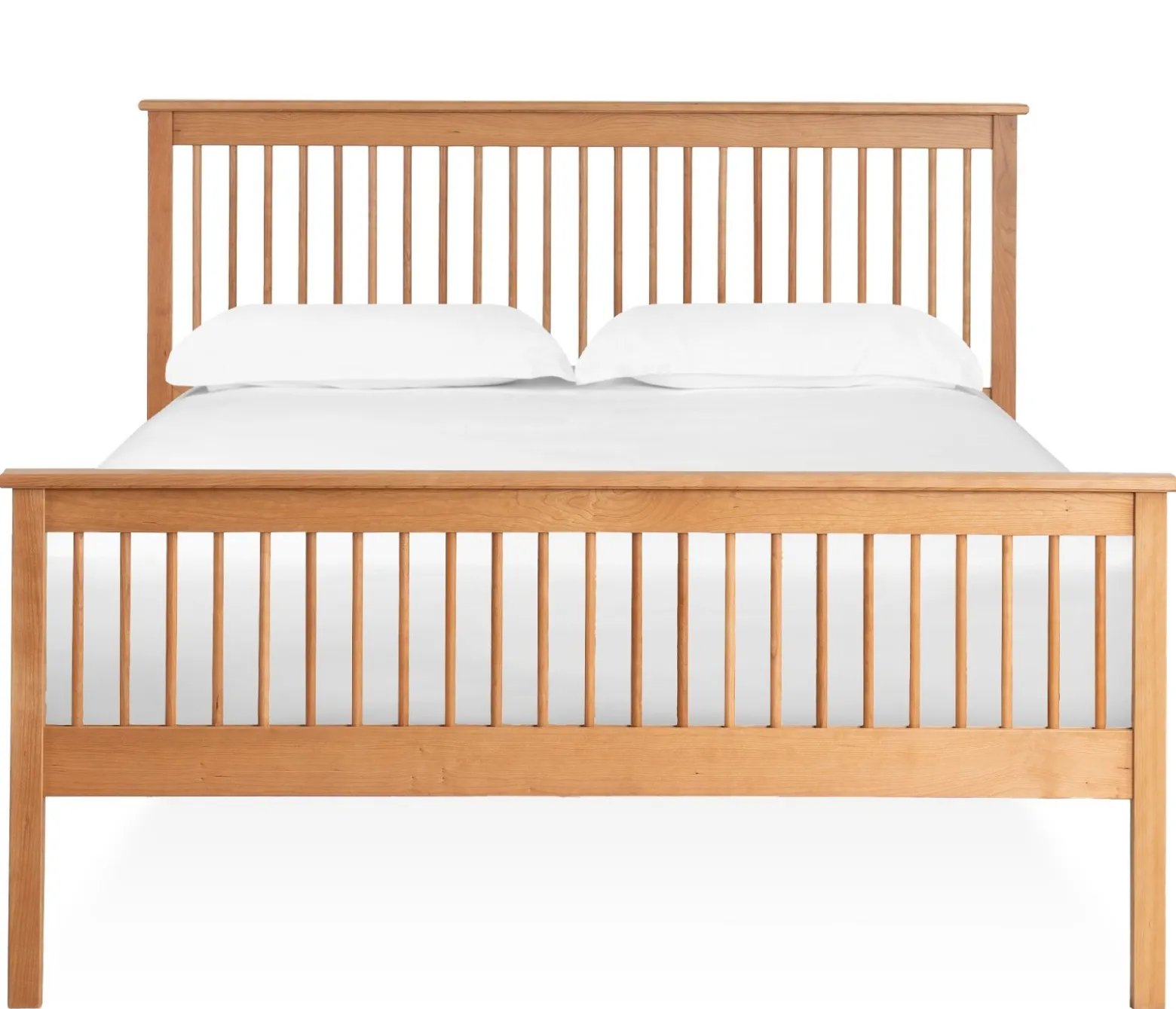 Shaker King Spindle Bed