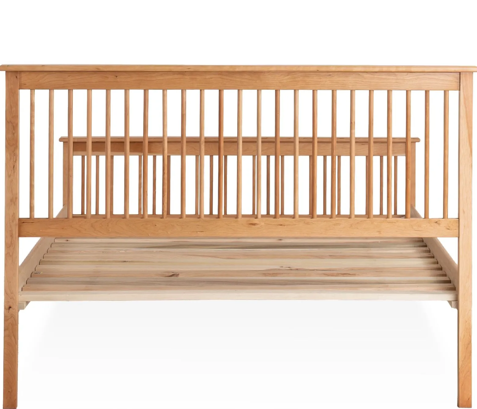 Shaker King Spindle Bed