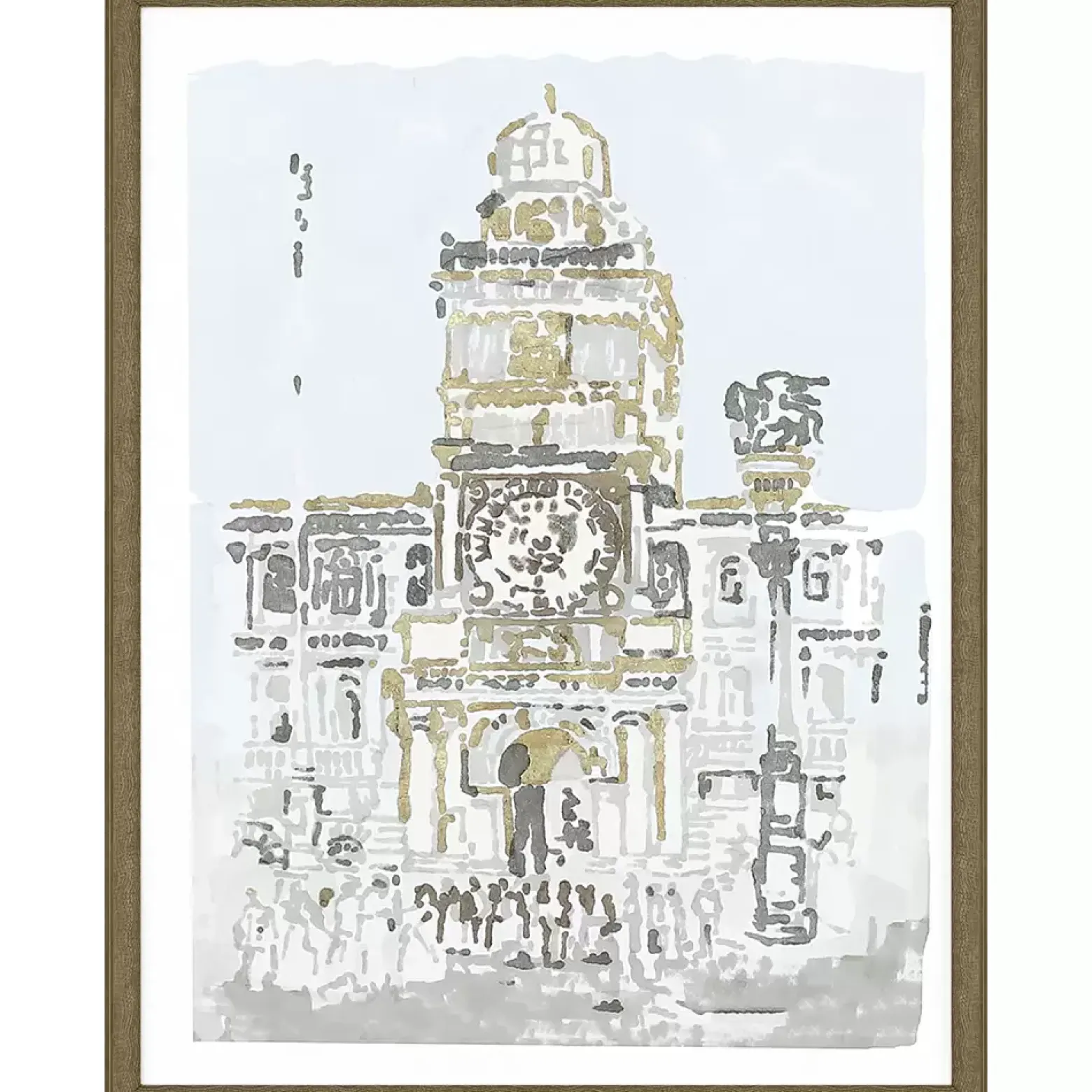 Street Scenes - Set of 4