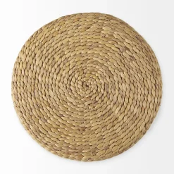 Striped Pouf