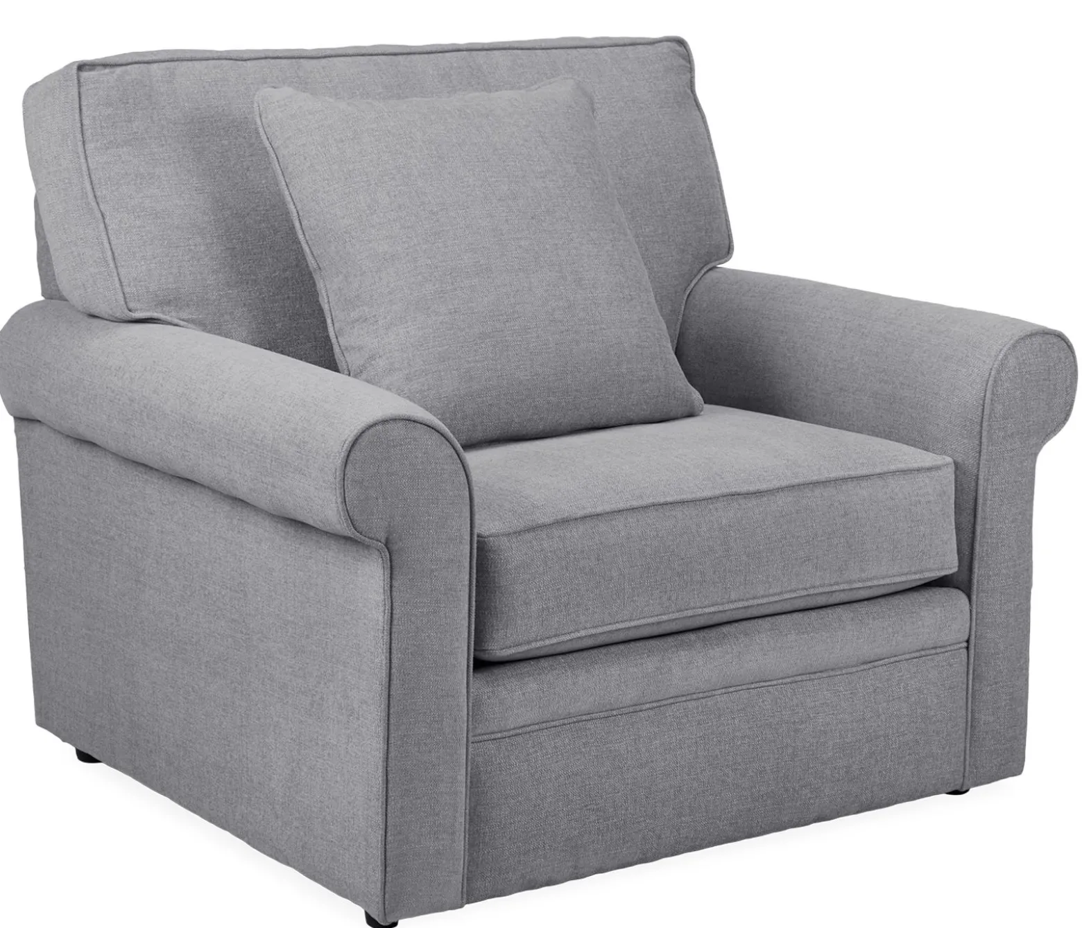 Stuart Chair & a Half - Gray