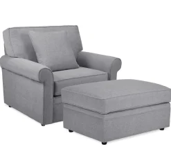 Stuart Chair & a Half - Gray