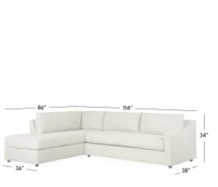 Styles 2-Piece Sectional - RHF Sofa & LHF Daybed