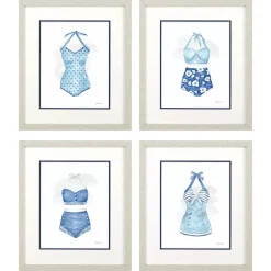 Swimsuits Blue Set