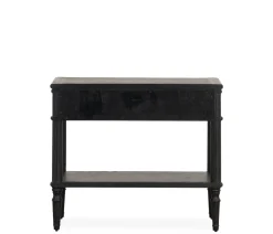 Toulouse 1-Drawer Nightstand - Black