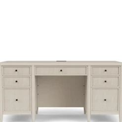 Wilmington Executive Desk - White Sand