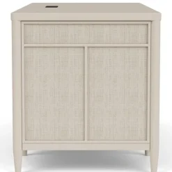 Wilmington Executive Desk - White Sand