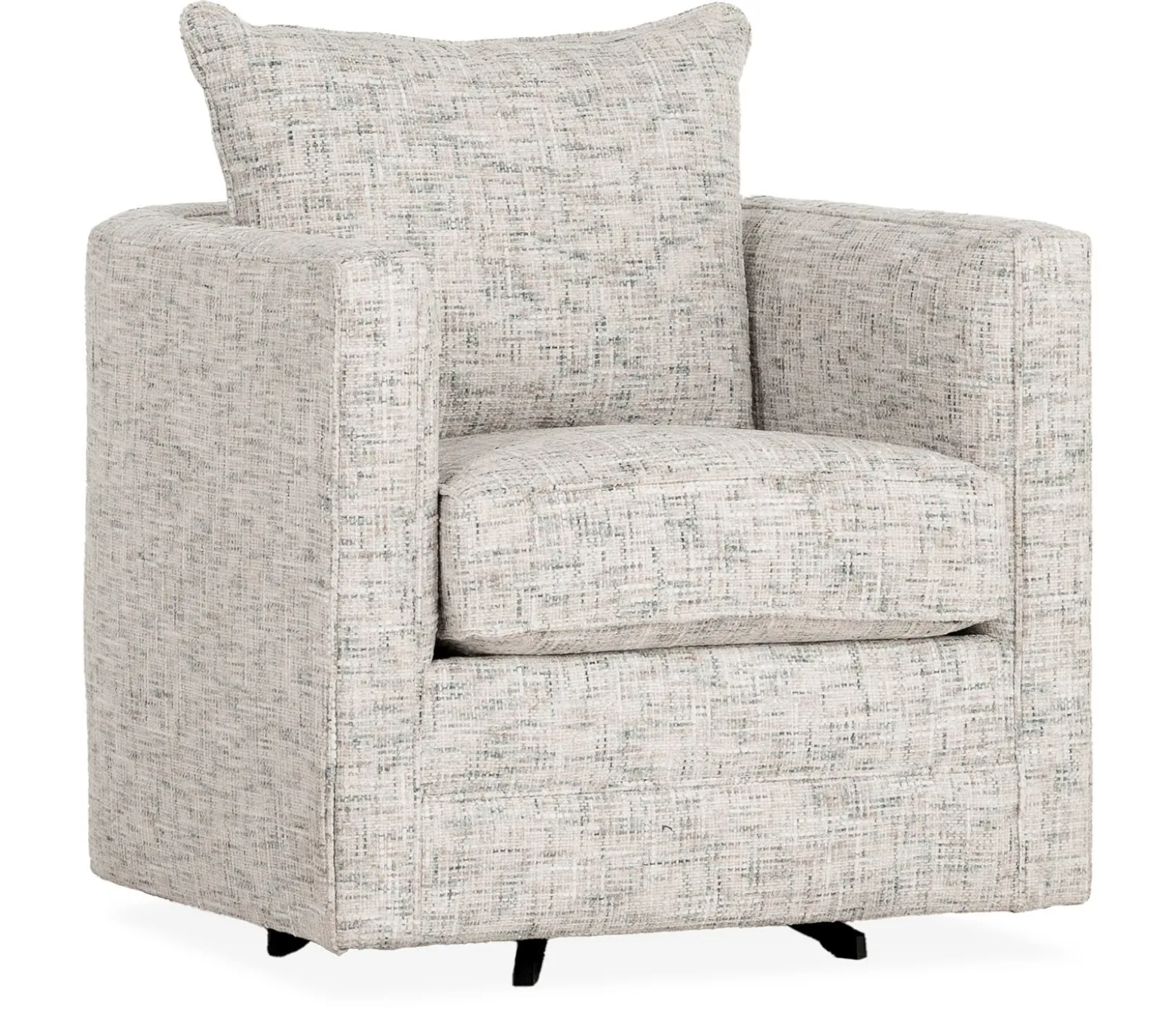Yale Swivel Chair - Mariah Gray